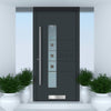 External ThruSafe Aluminium Front Door - 1190 CNC Grooves - 7 Colour Options