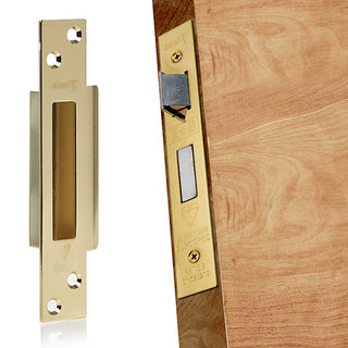 Image: Mortice Sash Lock for Timber Doors - 2 Sizes and 2 Finishes