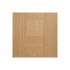 Bespoke Thruslide Catalonia Flush Oak Door - 3 Sliding Doors and Frame Kit - Prefinished