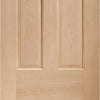 Bespoke Thruslide Colonial Oak 6 Panel 2 Door Wardrobe and Frame Kit