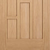 Bespoke Coventry Contemporary Oak Panel Door Pair