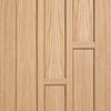 Bespoke Coventry Contemporary Oak Panel Door Pair
