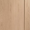 Fire Rated Pattern 10 Style 1 Panel Oak Door - 1/2 Hour Fire Rated