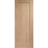 Bespoke Thrufold Pattern 10 Oak 1 Panel Folding 3+3 Door