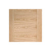 Bespoke Thruslide Sofia Oak Flush Door - 2 Sliding Doors and Frame Kit - Prefinished