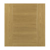 Pamplona Oak Flush Door Pair - Prefinished