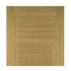 Pamplona Oak Flush Door Pair - Prefinished