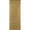 Pamplona Oak Flush Door Pair - Prefinished