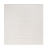 Pamplona Flush Absolute Evokit Double Pocket Door Detail - White Primed