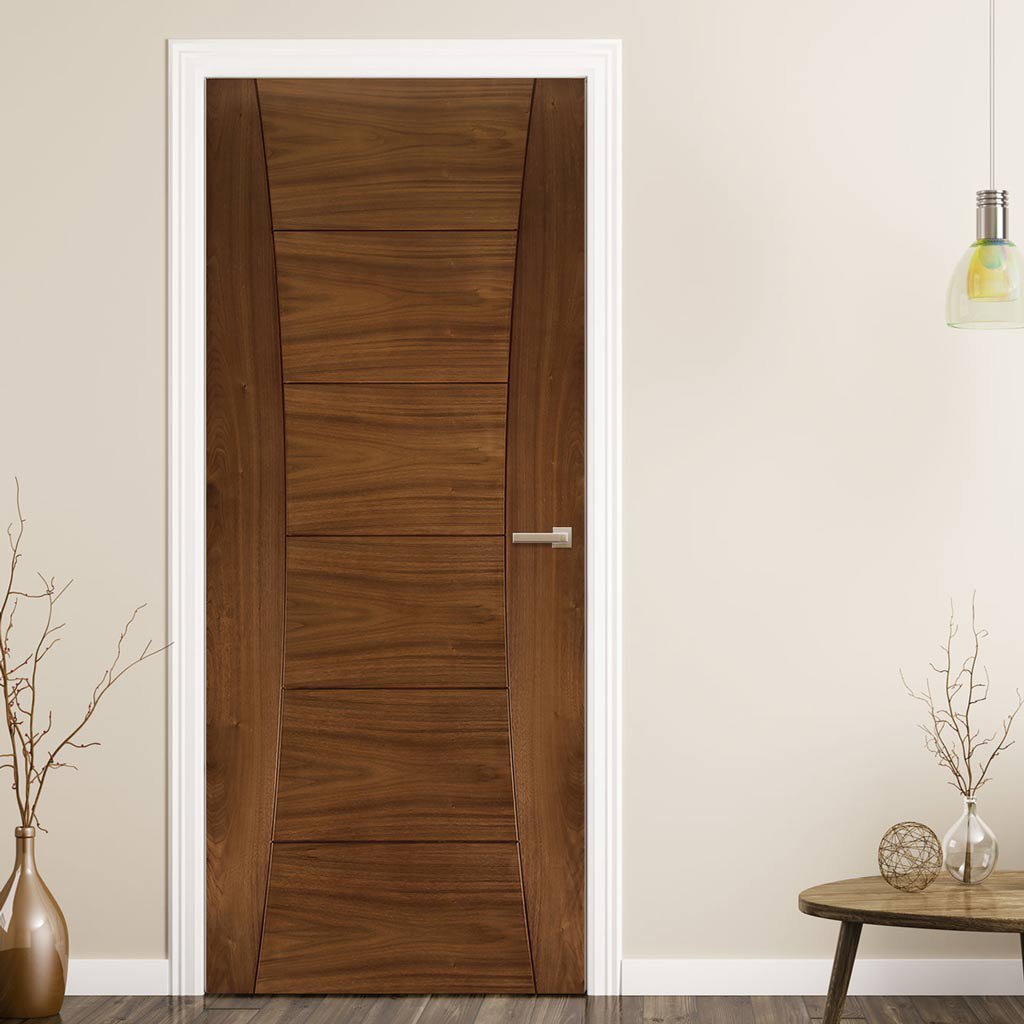 Pamplona Prefinished Walnut Door from Deanta UK