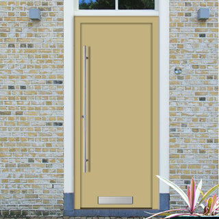 Image: External ThruSafe Aluminium Front Door - 1195 Plain Solid - 7 Colour Options