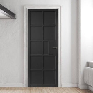 Image: JB Kind Industrial Plaza Black Internal Door - Prefinished