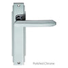 Art Deco ADR012 Lever Latch Door Handles on Backplate - 3 Finishes