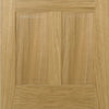 FD30 Fire Door, Regency 6 Panel Oak Door - No Raised Mouldings - 1/2 Hour Fire Rated - Prefinished