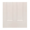 White primed glazed interior door