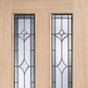 Part L Compliant Exterior Salisbury Oak Door - Warmerdoor Style., From LPD Joinery