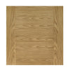 Seville Oak Panel Absolute Evokit Double Pocket Door Detail - Prefinished