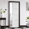 Shaker 4P Single Evokit Pocket Door - White Primed