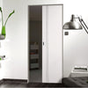 Sierra Blanco Flush Absolute Evokit Single Pocket Doors - White Painted