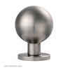 Steelworx SWKNR1058 Mortice Door Knob Handles on Round Rose - 2 Finishes