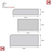 Thruframe Modern White Primed Architrave Set