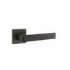 Asti Forme Designer Lever on Minimal Square Rose - Urban Dark Bronze