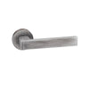 Forme Asti Designer Lever on Minimal Round Rose - Urban Graphite