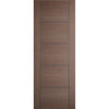 Vancouver Chocolate Grey Staffetta Quad Telescopic Pocket Doors - Prefinished