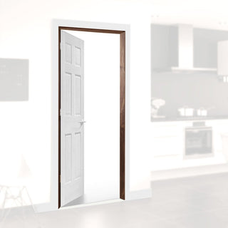 Image: Prefinished Door Lining Set in Walnut