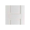 Four Sliding Wardrobe Doors & Frame Kit - Arnhem 2 Panel Door - White Primed