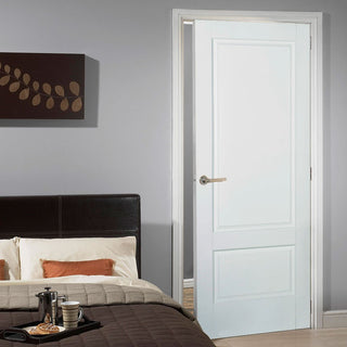 Image: Brooklyn 2 Panel DSN Door - White Primed