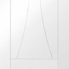 Bespoke Thrufold Verona White Primed Glazed Folding 2+0 Door