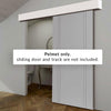 Thruslide White Primed Pelmet Kit for Single Sliding Doors