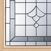 Majestic Oak Door - Zinc Clear Tri Glazing, From LPD Joinery