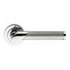 Serozzetta Irwin ZIN3139PC/SC Lever Latch Handles with Dual Chrome Finish