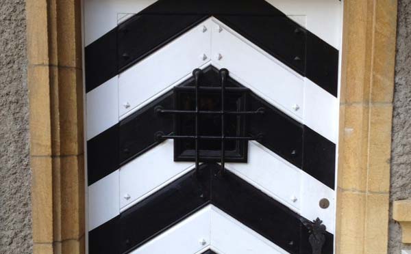 Black and White doors can be interesting