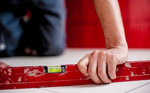 Building a foundation strip for a brick wall extension