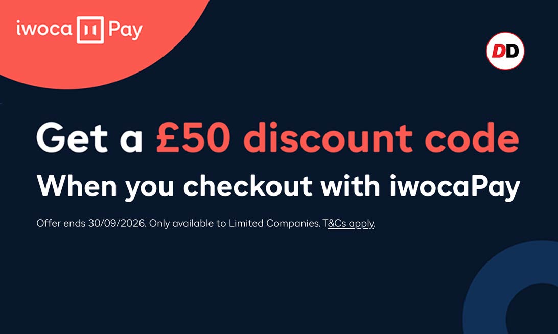 Get a £50 Discount Code with iwocaPay