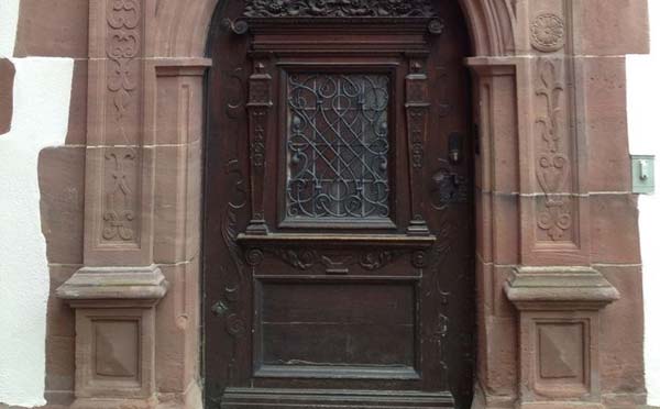 Elaborate Swiss Door Entrance