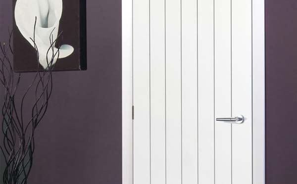JBK Limelight Savoy White Primed Flush Door