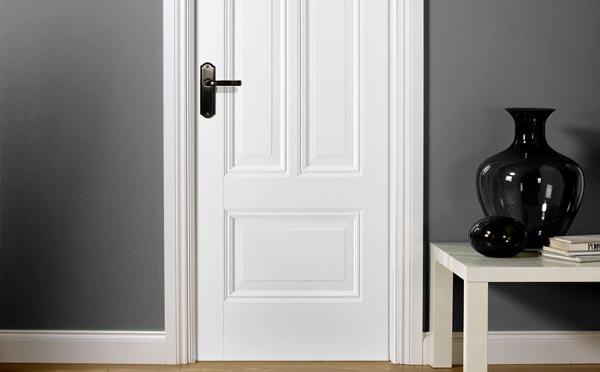 Peony 3 Panel White Primed Door
