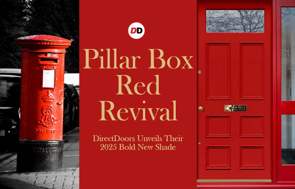 Pillar Box Red Revival: DirectDoors Unveils Their 2025 Bold New Shade