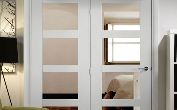 White Room Divider Doors