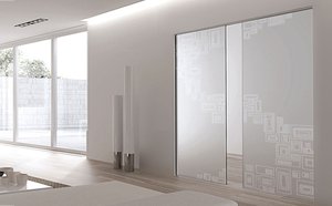 Syntesis Line Glass Pocket Doors