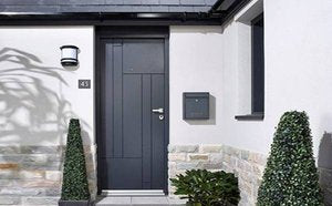 The best colour for a modern style front door