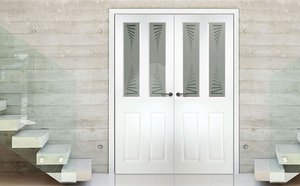 Interior PVC Double Doors