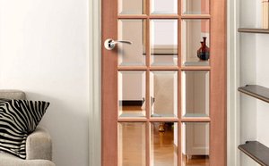 Light Colour Mahogany Interior Doors