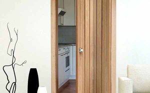 Worcester Oak Bifold Door