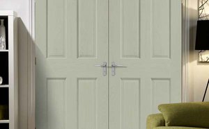 Available Now: Colour Choice Double Fire Doors