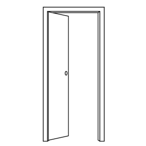 Image: Internal Single Door Frames